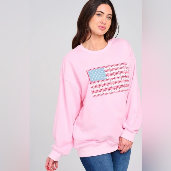 Le Lis Tops - Le Lis America Sweater 🌸